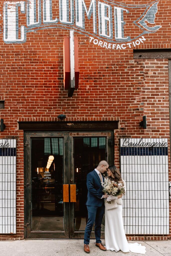 Wedding at La Colombe Coffee Roasters Fishtown, Philadelphia