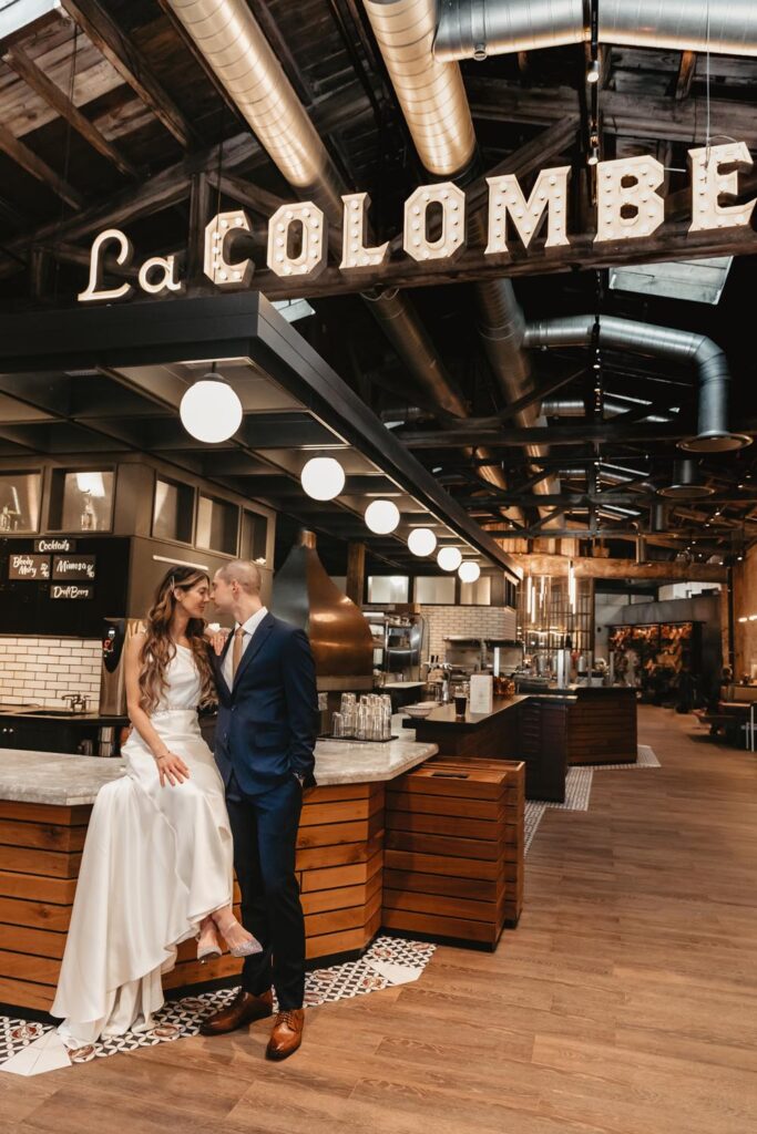 Wedding at La Colombe Coffee Roasters Fishtown, Philadelphia