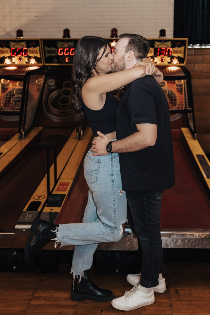 bar Engagement Photos in Lancaster, PA