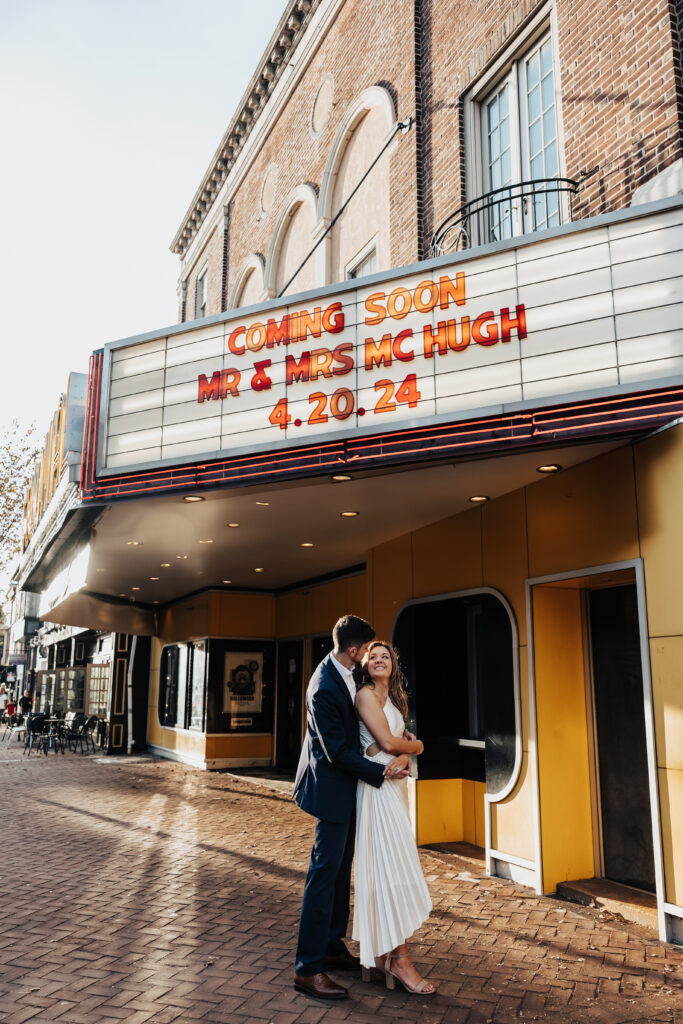Engagement Session at The Colonial Theatre