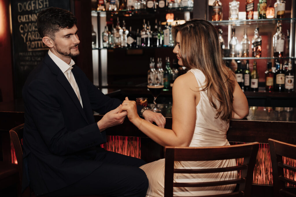 Engagement Session at The Fenix Bar 